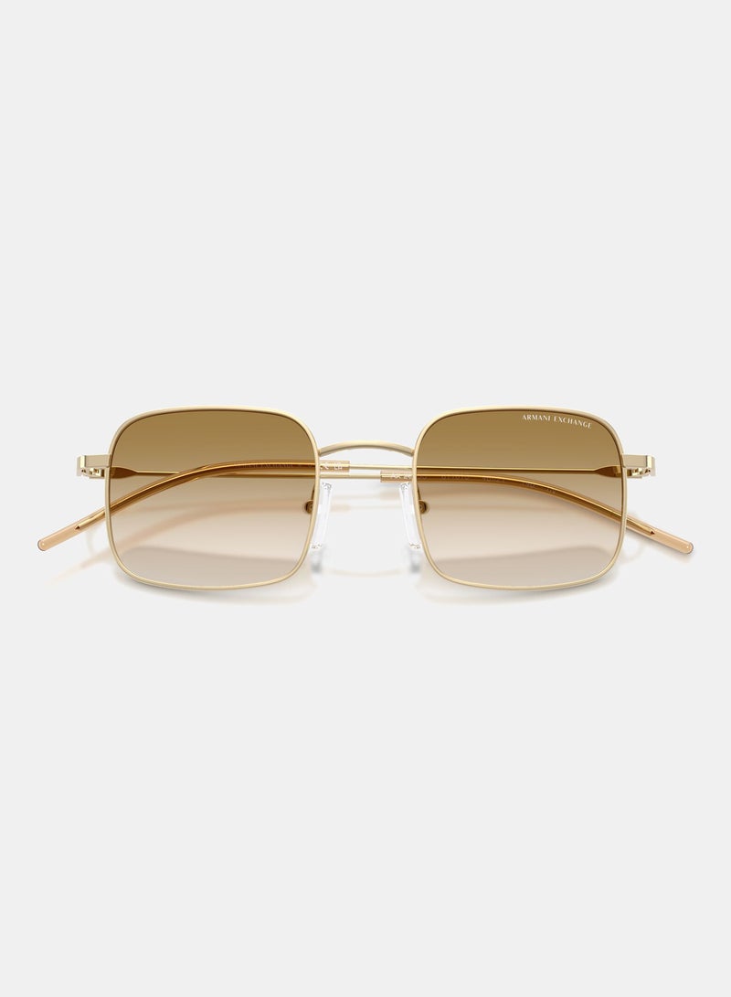 Armani Exchange Full Rimmed Square Sunglasses 0AX2055S - Image 4